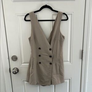 Urban Outfitters Double-Breasted Romper